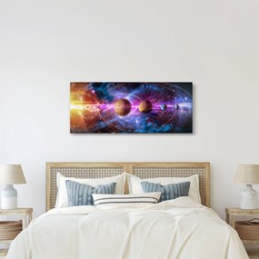 Kép - Naprendszer (120x50 cm)