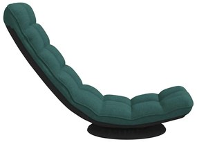 sötétzöld szövet forgó padlószék 70x51x79 cm