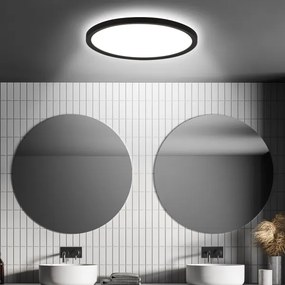 Briloner - MOVE LED fürdőszobai mennyezeti lámpa mozgásérzékelővel, 18W/230V, IP44, Ø 29 cm, fehér