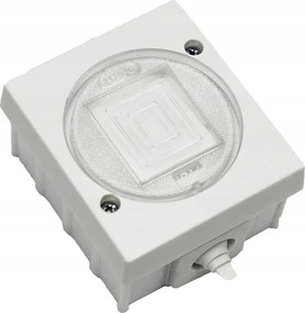 Dupla kapcsoló Klasszikus Lambda fehér PLMWH2BI