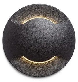 RED - Design Rendl-R12618 - LED Kültéri beépített lámpa KICK LED/1W/230V IP54