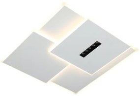 LED Dimmelhető mennyezeti lámpa LED/95W/230V 3000-6500K fehér + távirányítás