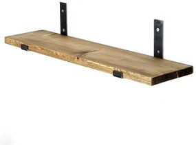 Lam009 Black and Walnut polc