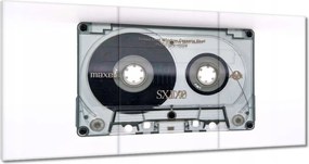 Vászonkép 60x30 Music Cassette Kazetta