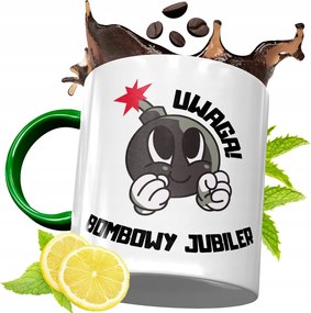 Zöld Bögre Ékszerésznek Születésnapi Ajándék fényképes nyomtatással