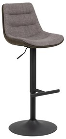 Szürke állítható magasságú bárszék (ülésmagasság 86 cm) Adisa – Actona