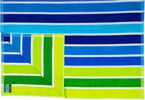 MIRAGE Strandtörölköző zöld 165x90cm