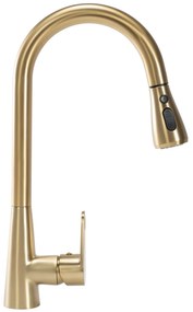 Konyhai csaptelep Rea Mild brush gold