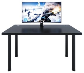 Gamer PC asztal Gamer X (fekete) (világítás nélkül). 1054986