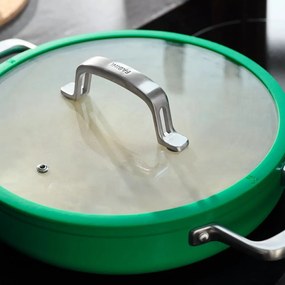 Serpenyő fedővel-kerámia felülettel ø 28 cm tegame Meda 3.0 – FABINI