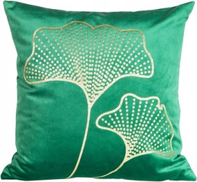 Dekoratív párnahuzat 45x45 Ginkgo levelek és virágok