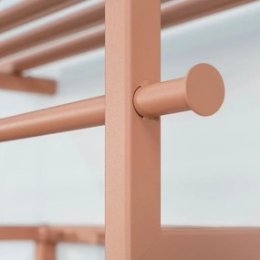 Lazacszínű fém fali fogas polccal Rizzoli – Spinder Design