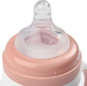 Béaba 2 az 1-ben Tanuló cumisüveg 210 ml - Sötét rózsaszín