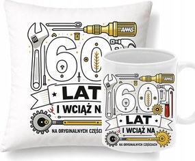 Bögre és Párna Szülinapi Szett 60 éveseknek