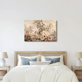 Kép - Vintage madár festmény (90x60 cm)