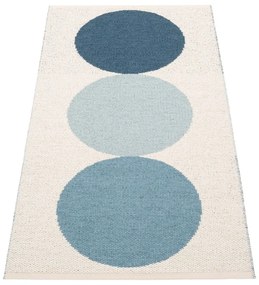 Kék-krémszínű kültéri-beltéri szőnyeg 70x140 cm Otto Sky – Pappelina