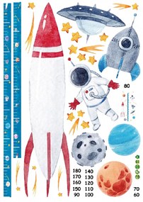 Vidám Fal Matrica gyerek magasságmérő Univerzum