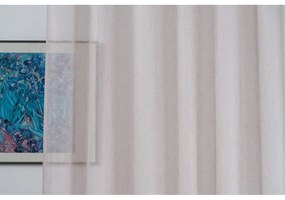 Rózsaszín átlátszó függöny 140x260 cm Modena – Mendola Fabrics