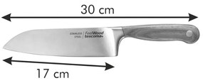Rozsdamentes acél santoku kés Feelwood – Tescoma