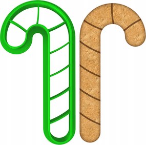 Karácsonyi Forma Mézeskalács lyukasztó Karácsony Csaj 8cm