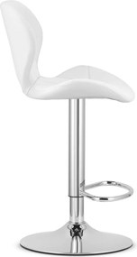 Akciós bárszék öko bőrből WEST, fehér II. osztály