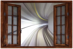 Poszterek 60x40 Alagút 3D Mélység