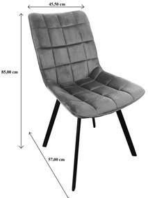 ADINA étkezőszék, sárga