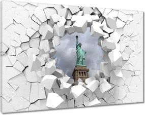 Vászonkép 90x60 Szabadság-szobor