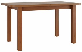 Asztal Victorville 113Égerfa, 76x80x140cm, Hosszabbíthatóság, Laminált forgácslap, Fa, Részben összeszerelt
