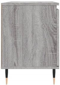 szürke sonoma színű szerelt fa TV-szekrény 104x35x50 cm