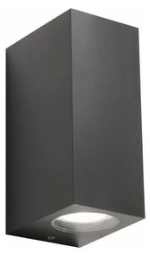 Redo 90152 - Kültéri fali lámpa  PUNTA 2xGU10/7W/230V IP44