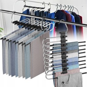 Teleszkópos Kihúzható Tömör Nadrágtartó Sál 2 Db 9in1