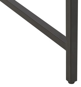 Elegáns Íróasztal Fekete És Világos Fa Színben 120 x 60 cm JENA Beliani