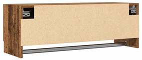 szekrény Régi fa 100x32,5x35 cm Gépelt fa