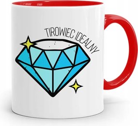 Sofőr Tira Bögre Piros Ajándék fényképes nyomtatással