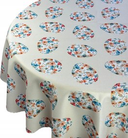 Abrosz Foltálló Húsvéti Színes Virágos Húsvéti tojás Kör átm. 120 cm