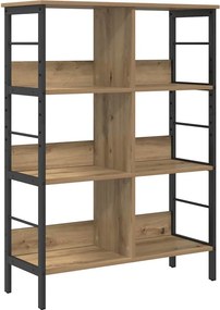 vidaXL Könyvespolc Artisan tölgy 82 x 32 x 112 cm Faanyag