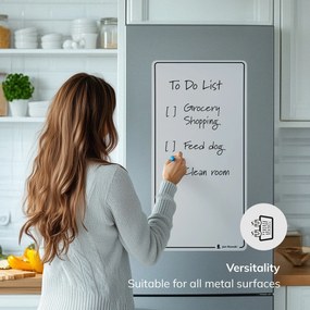 MAGNETO FLIPCHART nagyméretű mágneses flipchart tábla, 400 x 800 mm, 2 darab