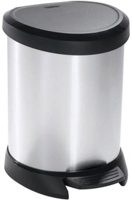 Curver Hulladékgyűjtő DECO BIN 5l ezüst