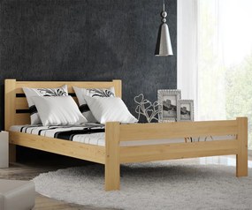 AMI nábytek Fenyőfa ágy Neli 160x200 cm fenyő