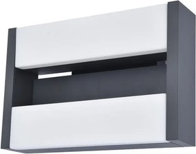 LUTEC 5107001118 CONROY Modern Kültéri Fali Lámpa Antracit LED IP44