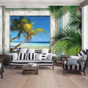 Fotótapéta - Strand, tenger, homok (152,5x104 cm)