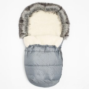 Téli lábzsák New Baby Lux Wool eece graphite