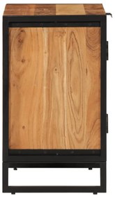 tömör akácfa fürdőszobaszekrény 55 x 35 x 60 cm