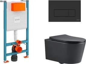Fali wc szett SAT Brevis könnyűszerkezetes falakba / falsík előtti SIKOVSB1