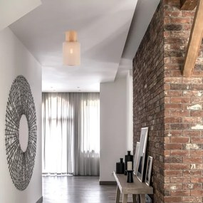 Mennyezeti lámpa ARI 1xE27/60W/230V á. 16 cm bézs