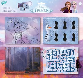 Disney Jégvarázs Adventure Super matrica szett játékkal