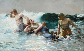 Dekoratív Fotótapéta Hálószobába Tengeri harc 416x254 Ragasztó