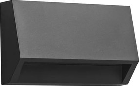 PREZENT 48329 RADIX II. Modern Kültéri Fali Lámpa Szürke LED IP44