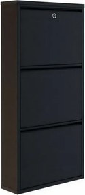 Locking 3 Piece Metal - Black